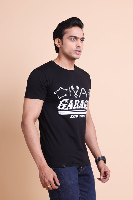 Garage Slim Fit T-shirts Black - Timeless Classic