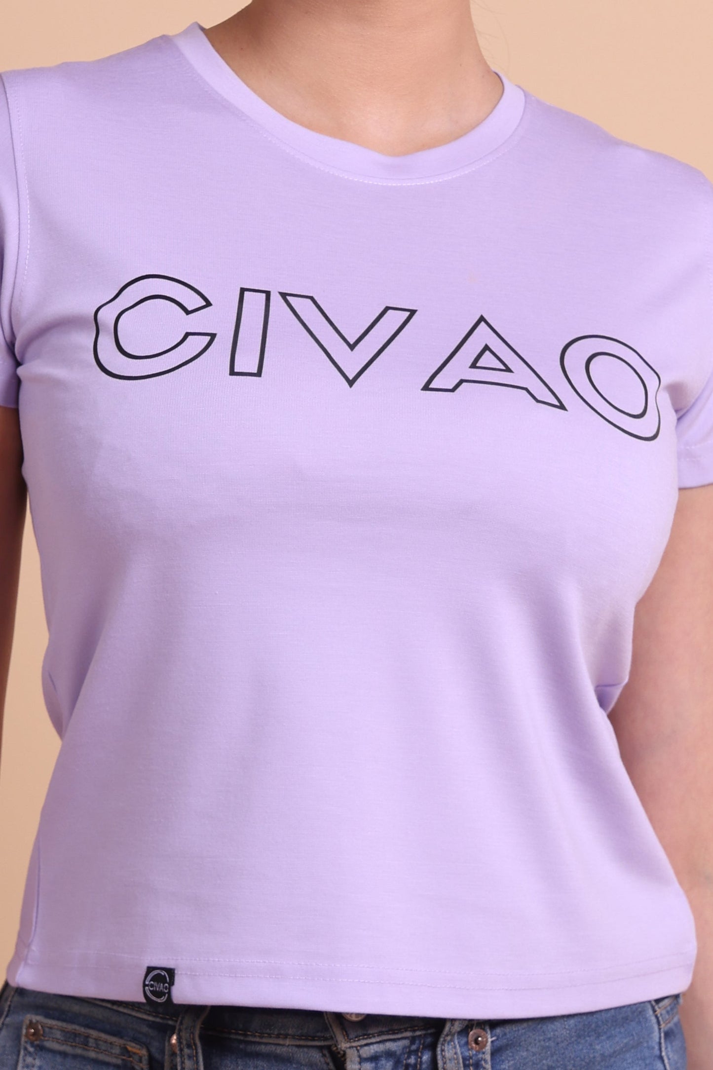 The Civao Women's slim fit T-shirts - Iconic Design