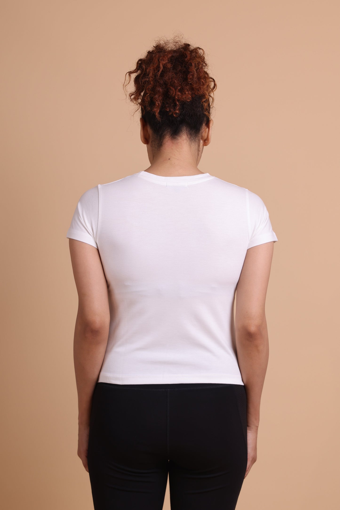The Civao Women's Slim Fit White T-Shirt - Ultra Soft