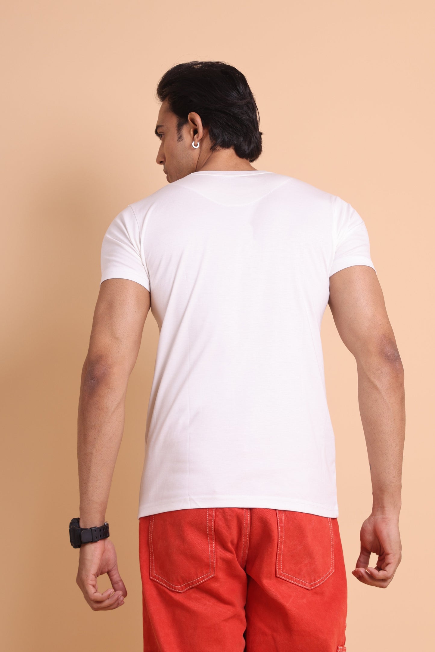 We believe White Men's Slim Fit T-Shirt - Luxury Fit