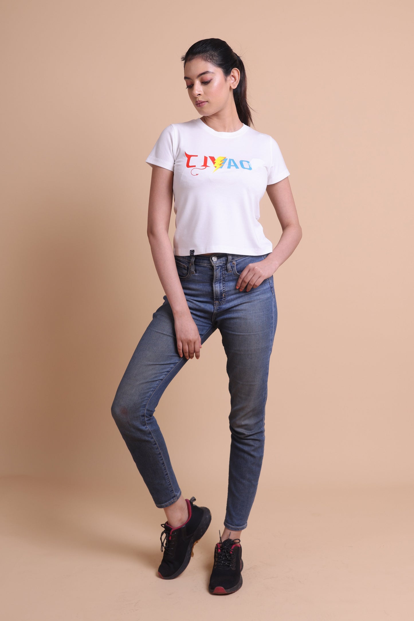 The Civao white Women's slim Fit